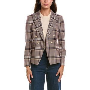 Tahari Asl Womens  Petite Blazer, Brown